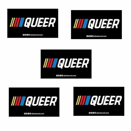 Black Rectangle Sticker for The Trevor Project LGBTQ+ Support