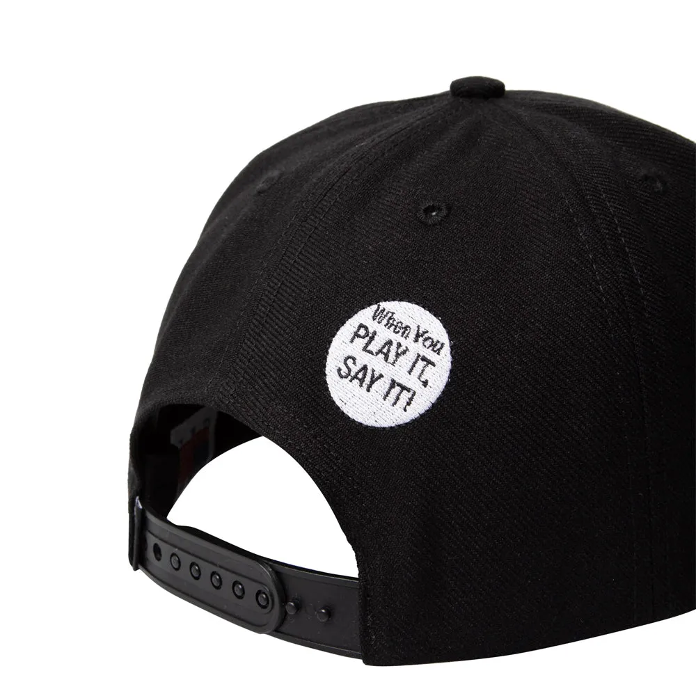 REAL BAD MAN RECORDS SWAP MEET HAT // BLACK