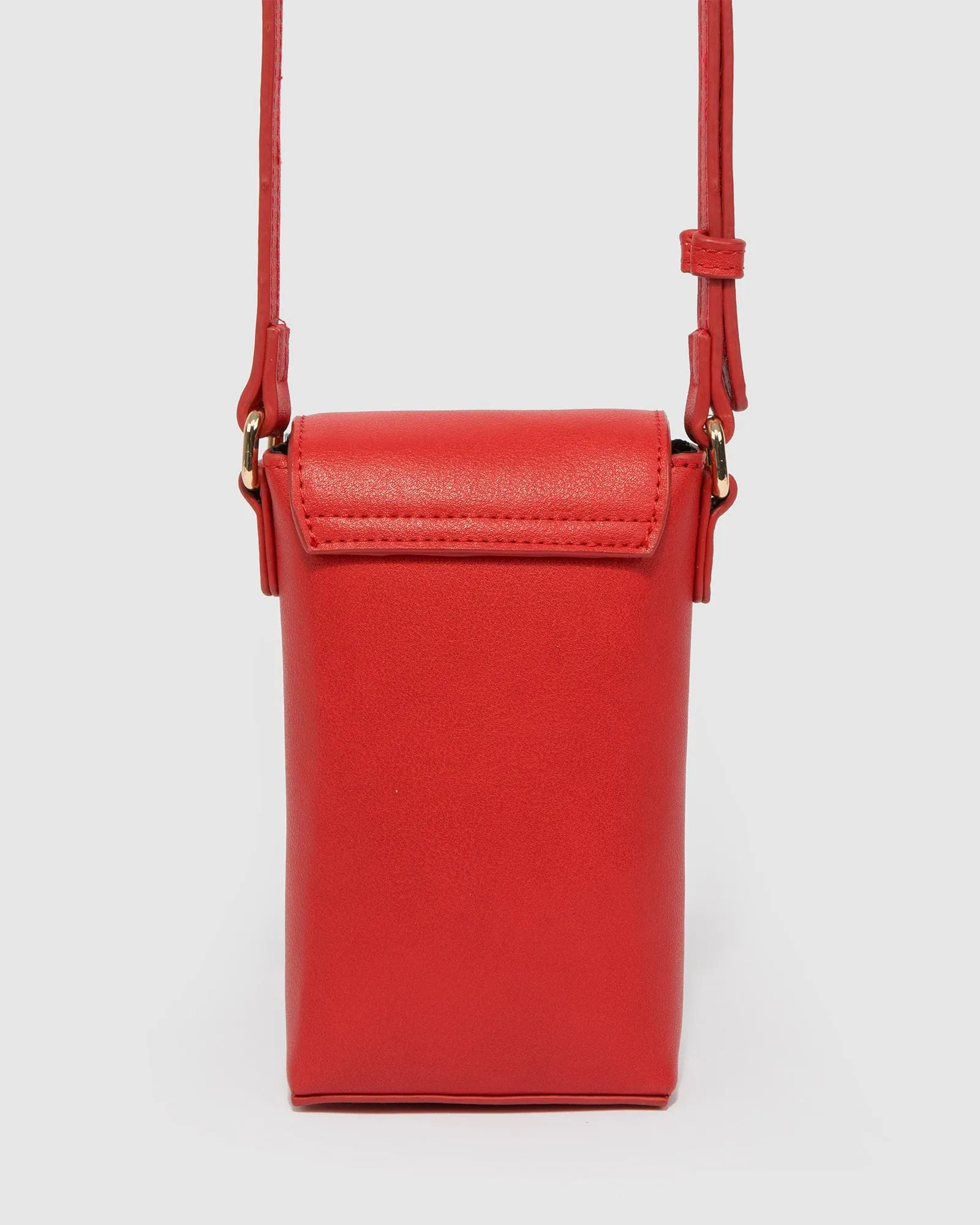 Red Abby Mobile Crossbody Phone Bag