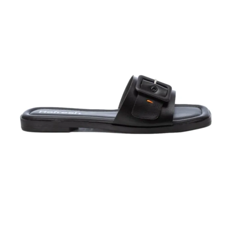 Refresh Women's Sandals Flat Black 171961