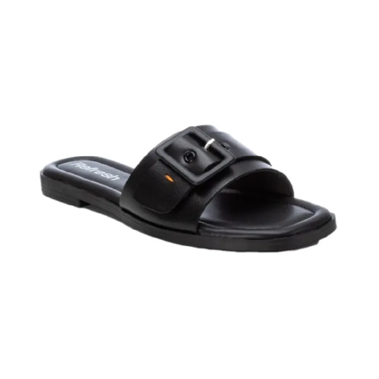 Refresh Women's Sandals Flat Black 171961