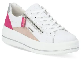 Remonte Women's Leather Lace Up Trainer - D1C01-80