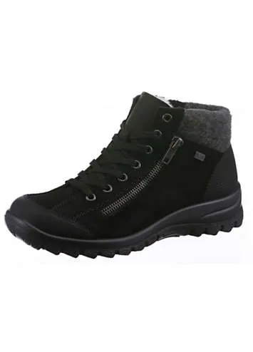 Black Rieker Winter Boots