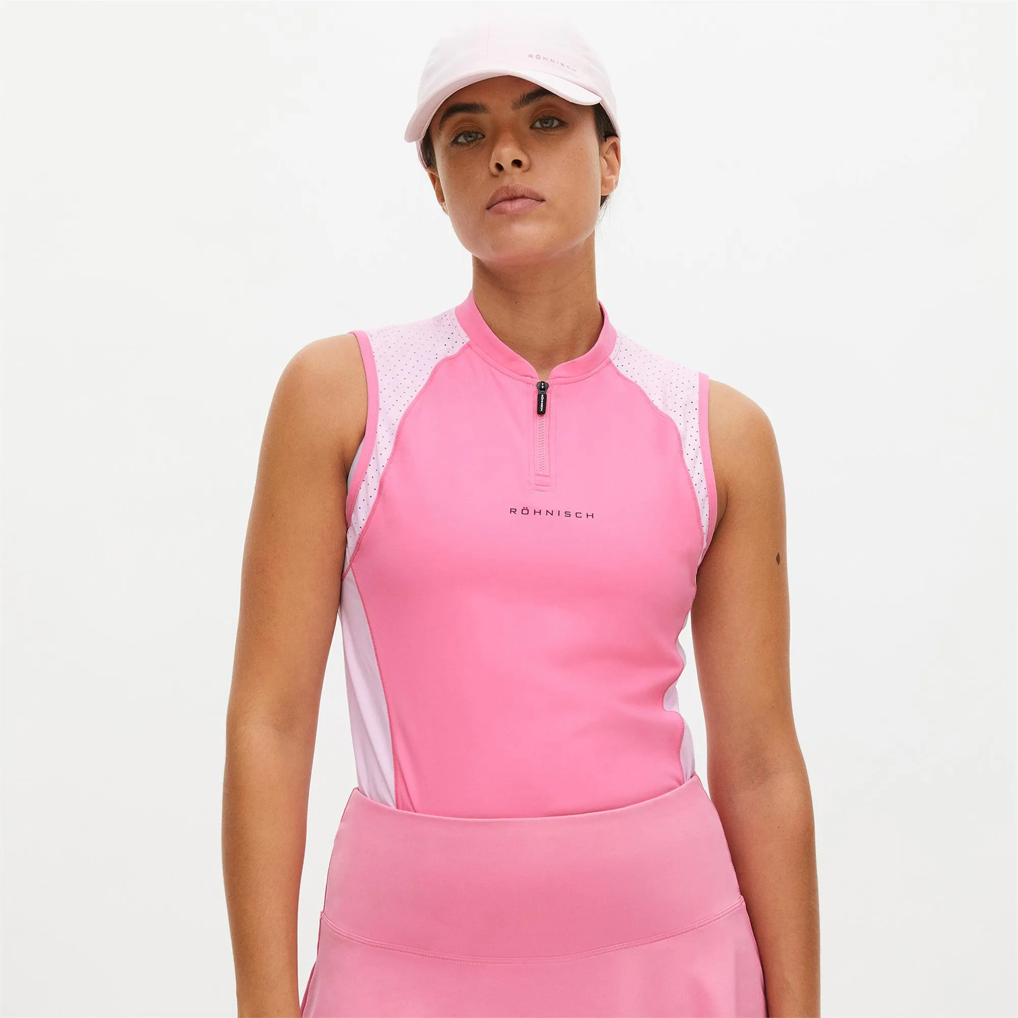 Rohnisch Pink Carnation Ladies Rush Sleeveless Golf