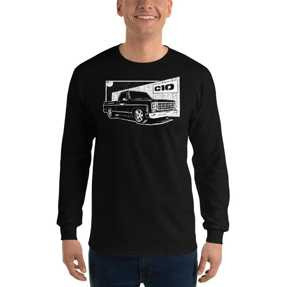 Round Eye Square Body C10 Long Sleeve T-Shirt