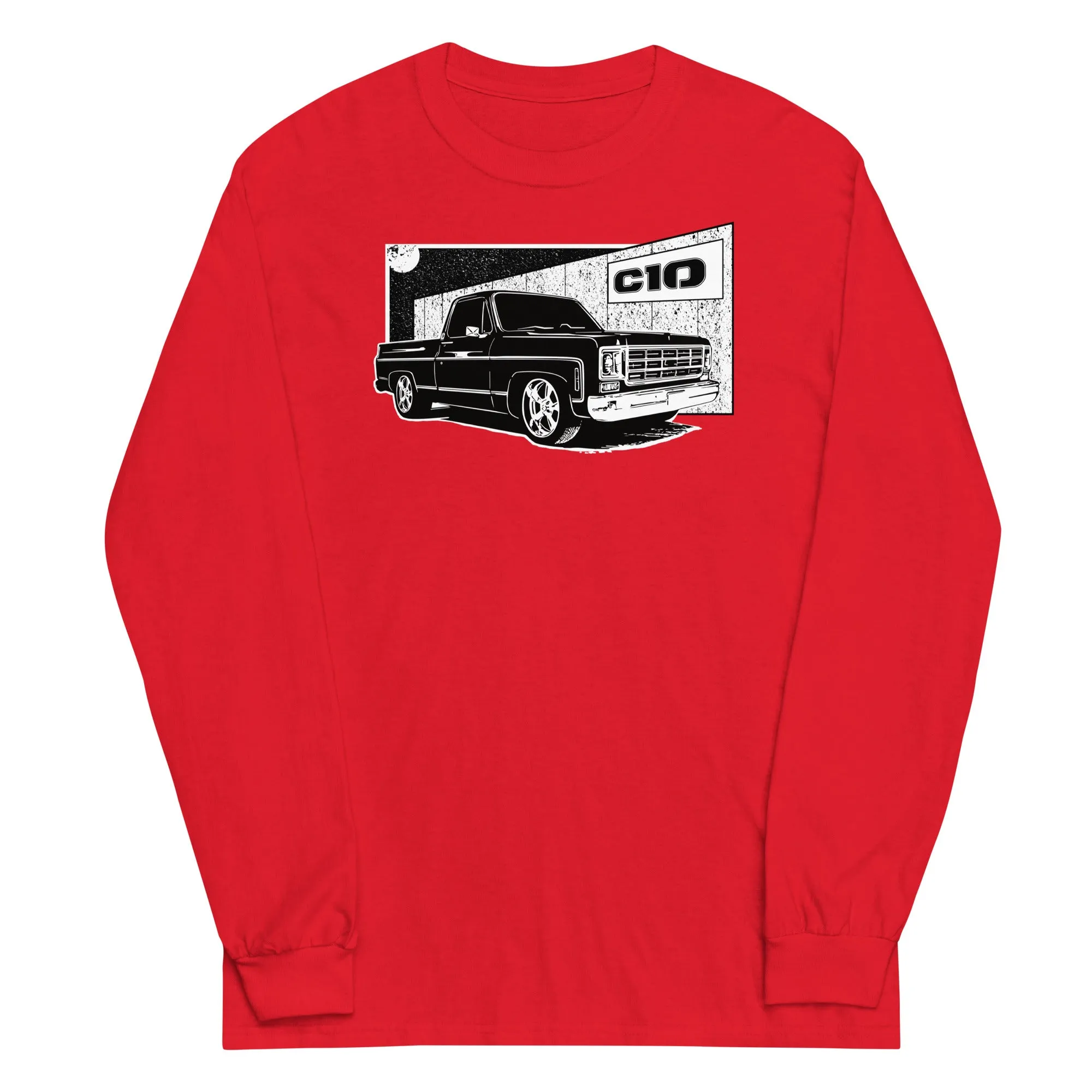 Round Eye Square Body C10 Long Sleeve T-Shirt