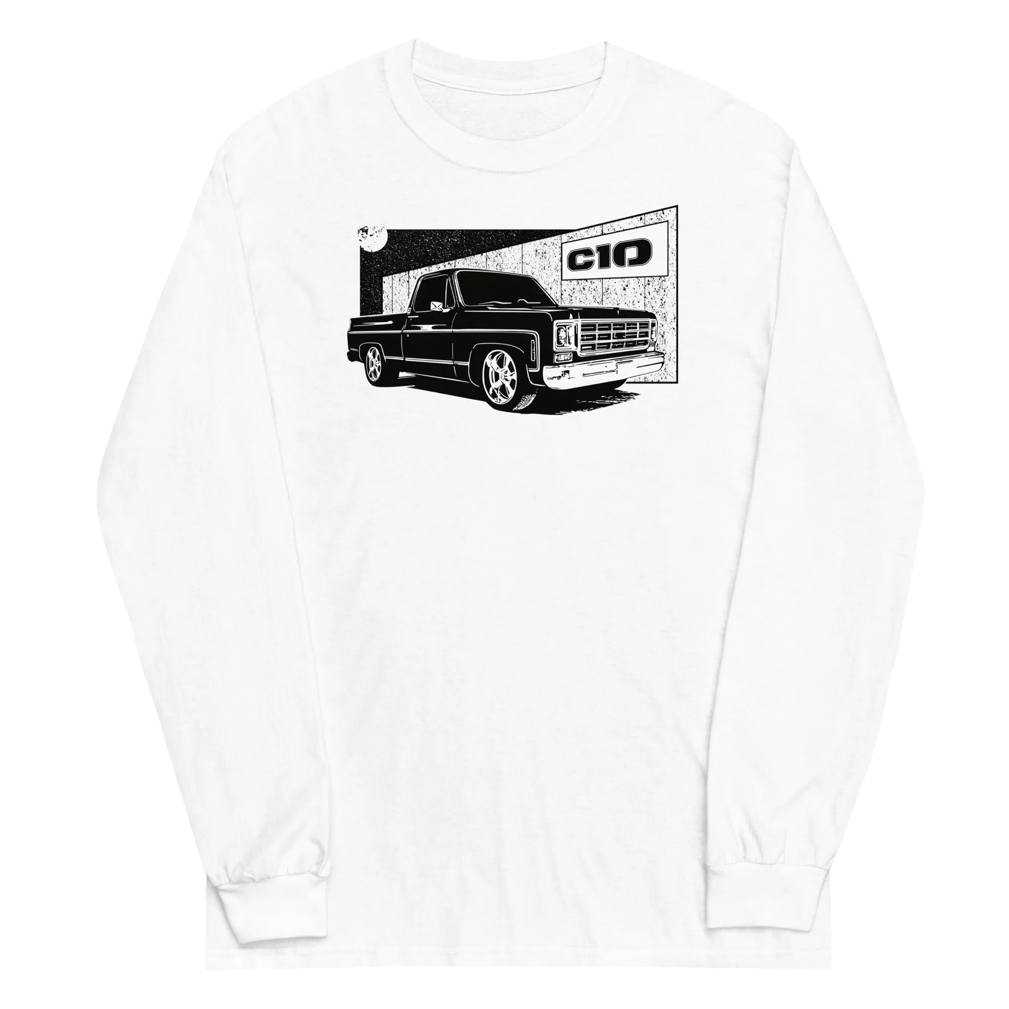 Round Eye Square Body C10 Long Sleeve T-Shirt