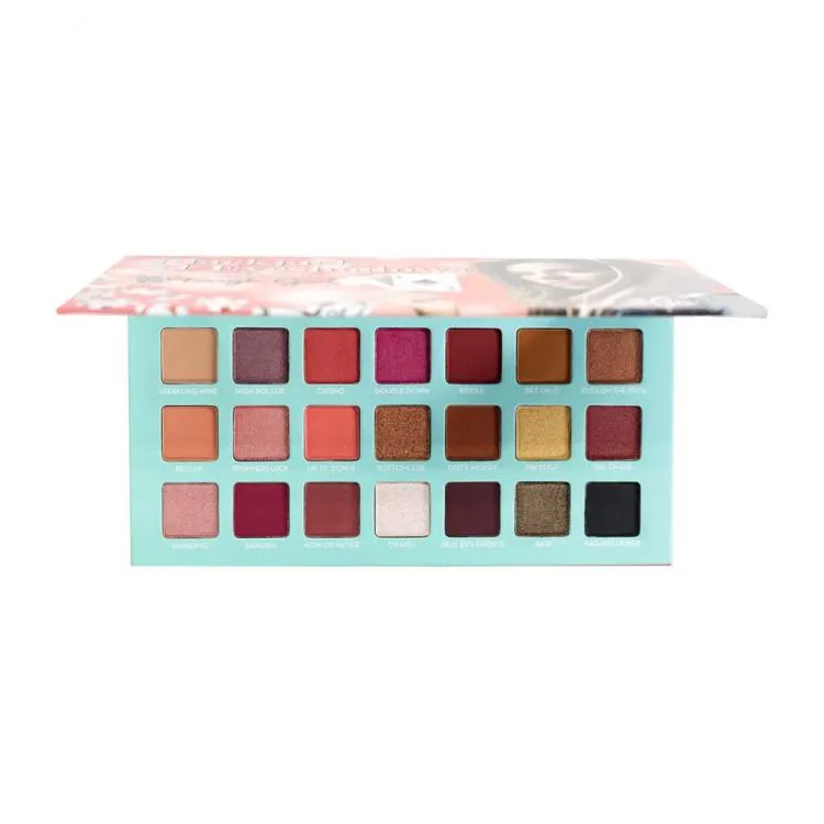 21 Tonos Tough Girl Paleta de Sombras RUDE Blackjack