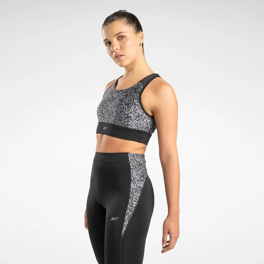 Running AOP Bra printed black