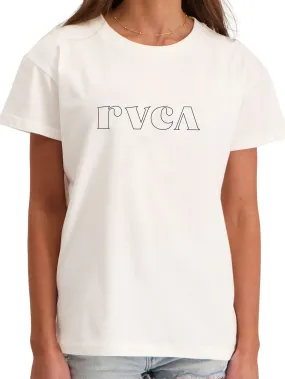 RVCA Women's Curl Keyline Tee