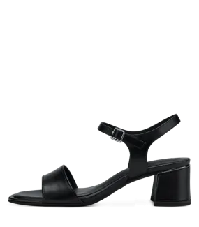 Sandal with heel By Tamaris -Black