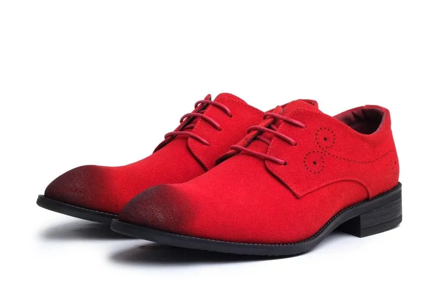 Sandro Botticelli Genuine Leather Oxford Shoes