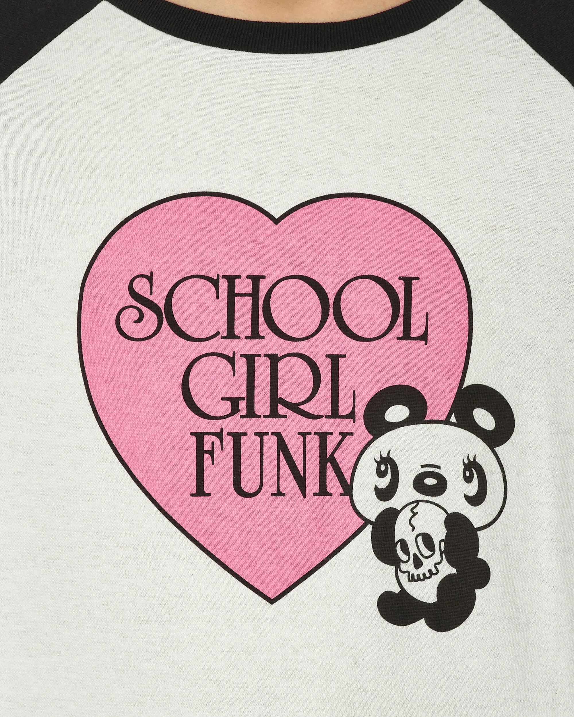 School Girl Funk T-Shirt White