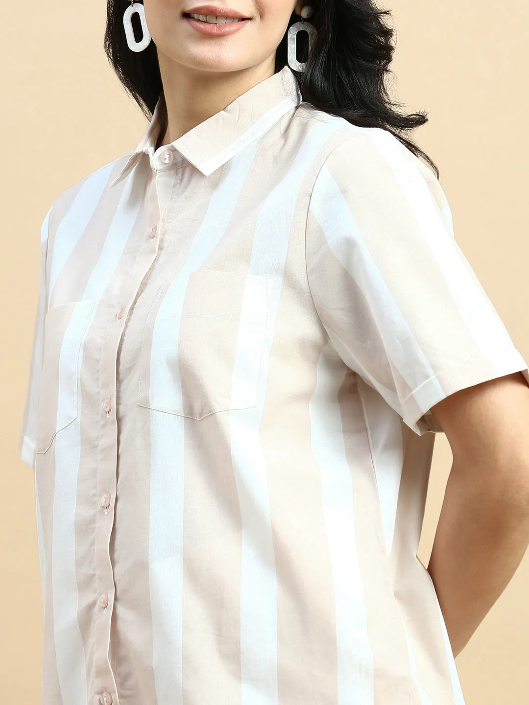 Shirt-Beige