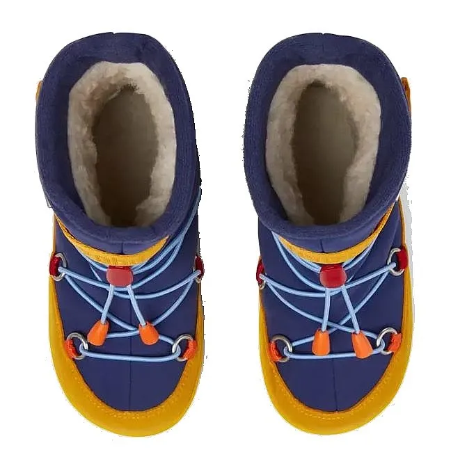 shoes Affenzahn Snow Boot Vegan Snowy Toucan - Dark Blue - kid´s