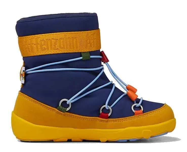 shoes Affenzahn Snow Boot Vegan Snowy Toucan - Dark Blue - kid´s