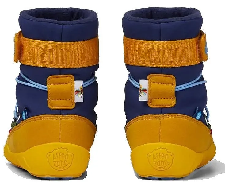 shoes Affenzahn Snow Boot Vegan Snowy Toucan - Dark Blue - kid´s