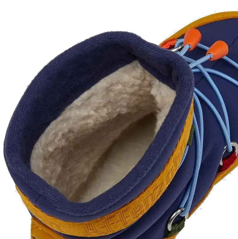 shoes Affenzahn Snow Boot Vegan Snowy Toucan - Dark Blue - kid´s