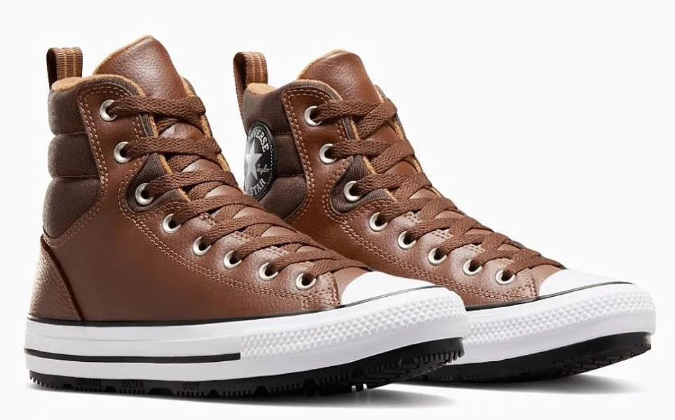 shoes Converse Chuck Taylor All Star Berkshire Boot Hi - A08562/Bear Nap/Toadstool Tan/White