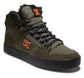 shoes DC Pure High -Top WC WNT - DOO/Dusty Olive/Orange - men´s