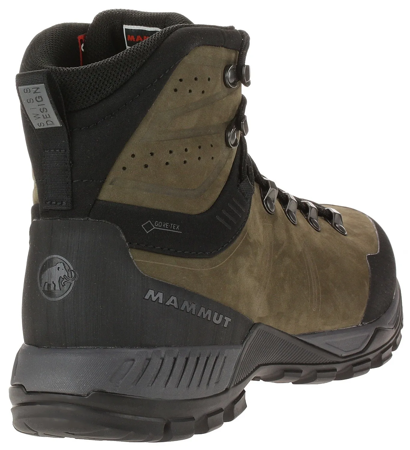 shoes Mammut Mercury Tour II High GTX - Bark/Black - men´s