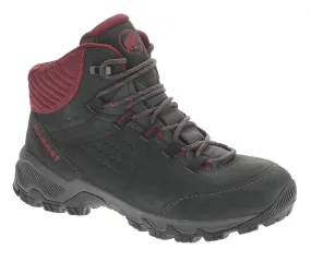 shoes Mammut Nova IV Mid GTX - Black/Blood Red - women´s