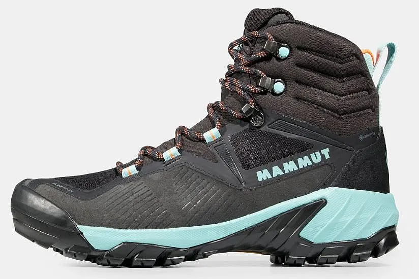 shoes Mammut Sapuen High GTX - Black/Dark Frosty - women´s