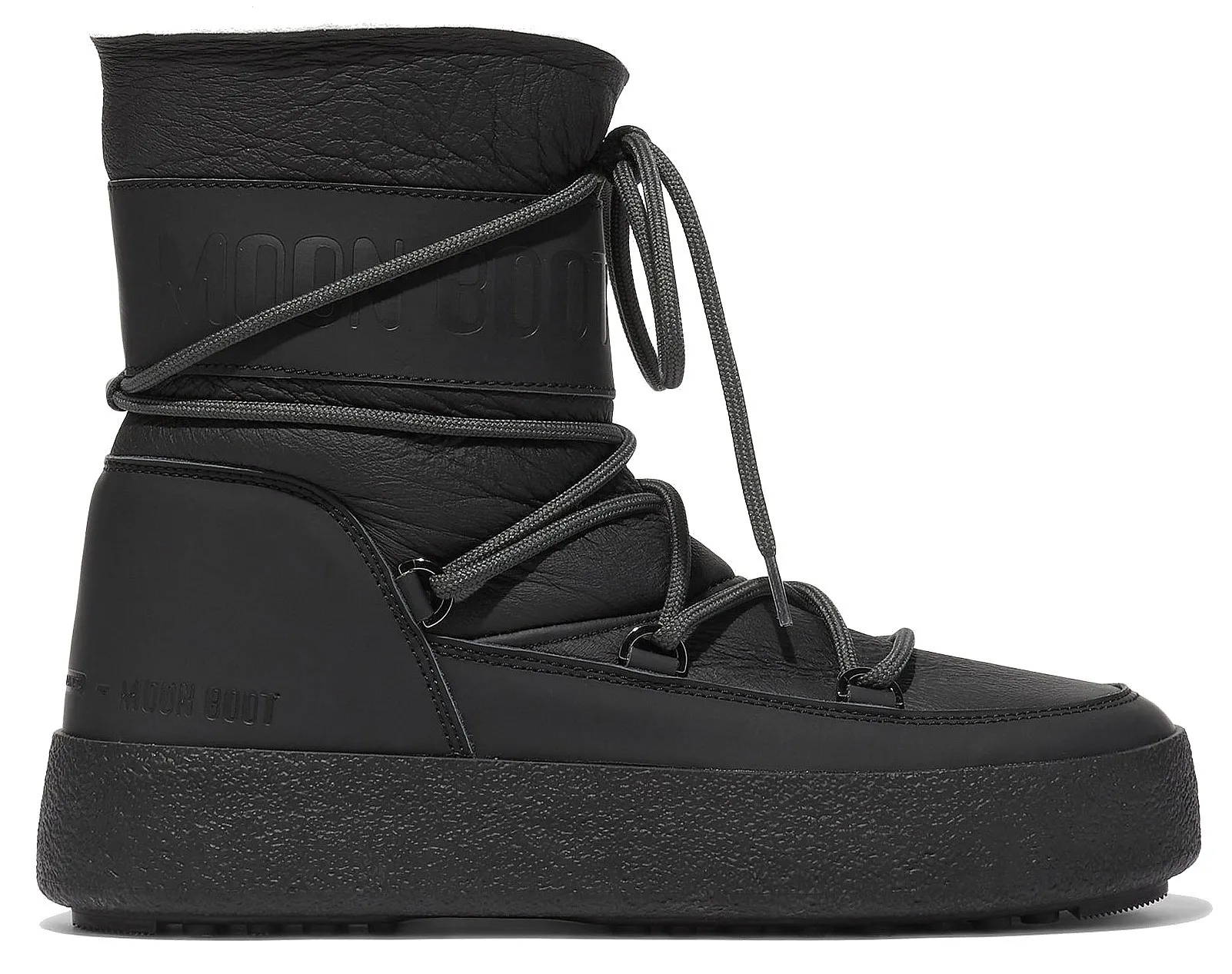 shoes Tecnica Moon Boot MTrack Tube Shearling - Black