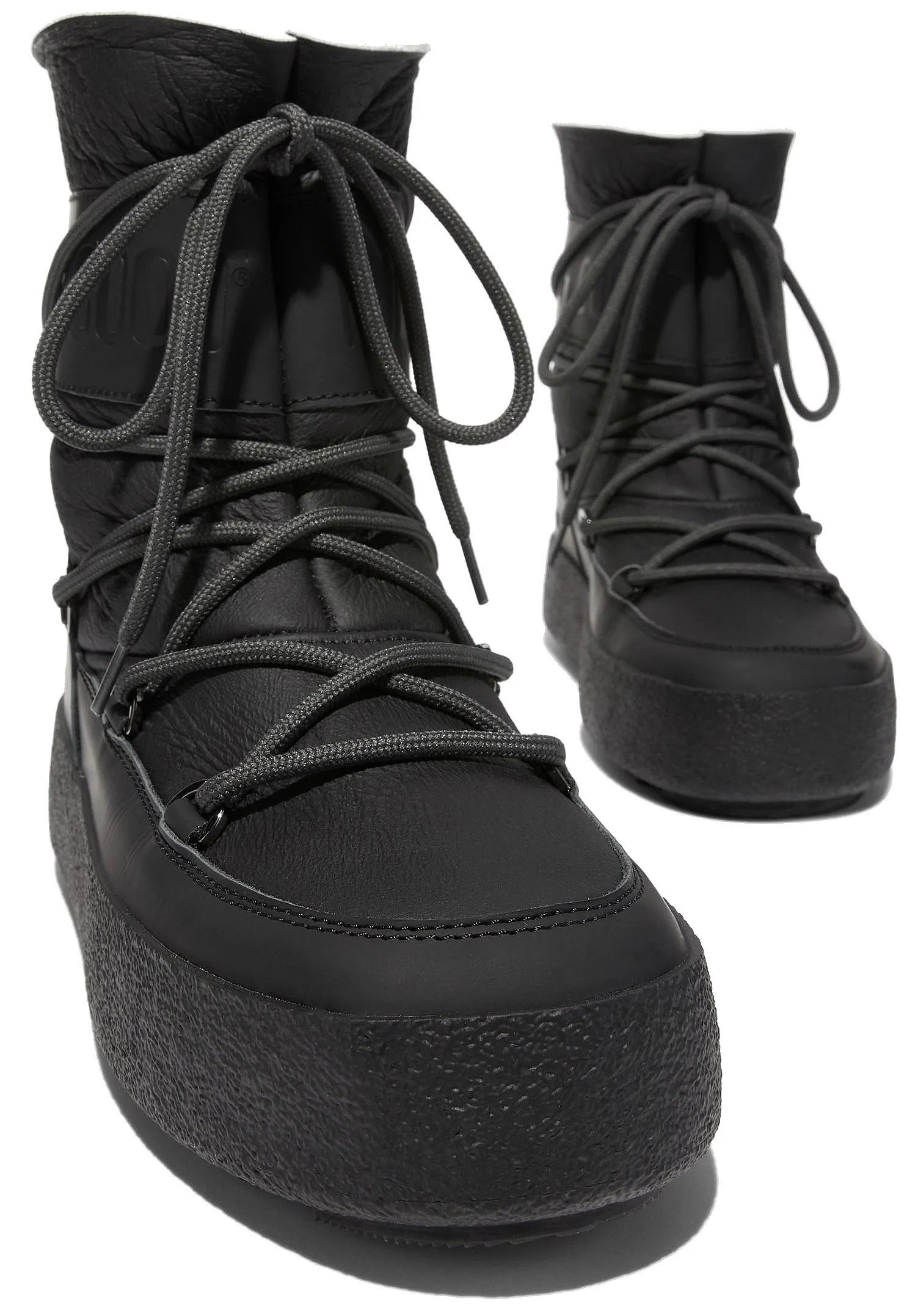 shoes Tecnica Moon Boot MTrack Tube Shearling - Black