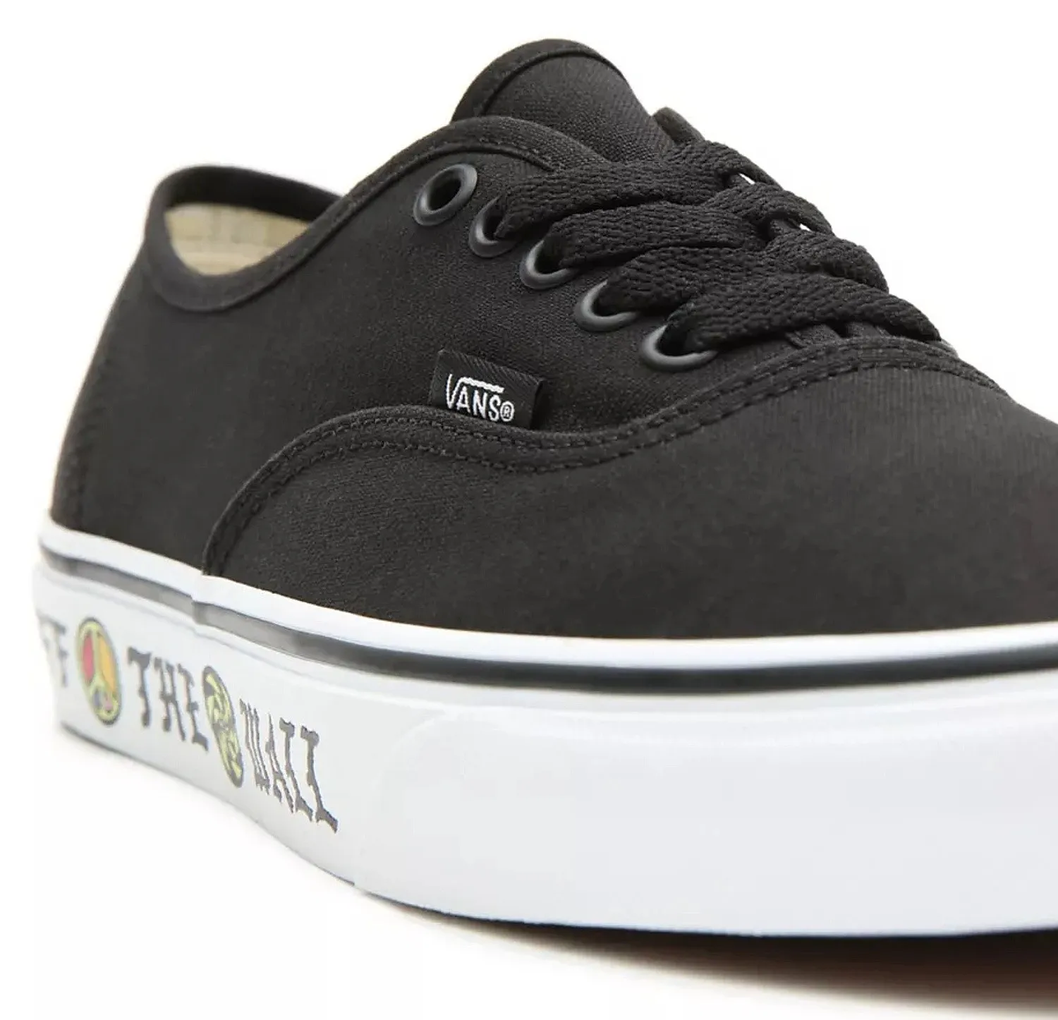 shoes Vans Authentic - Sidewall/OTW/Black