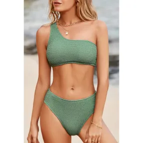 Single Shoulder Bikini Set