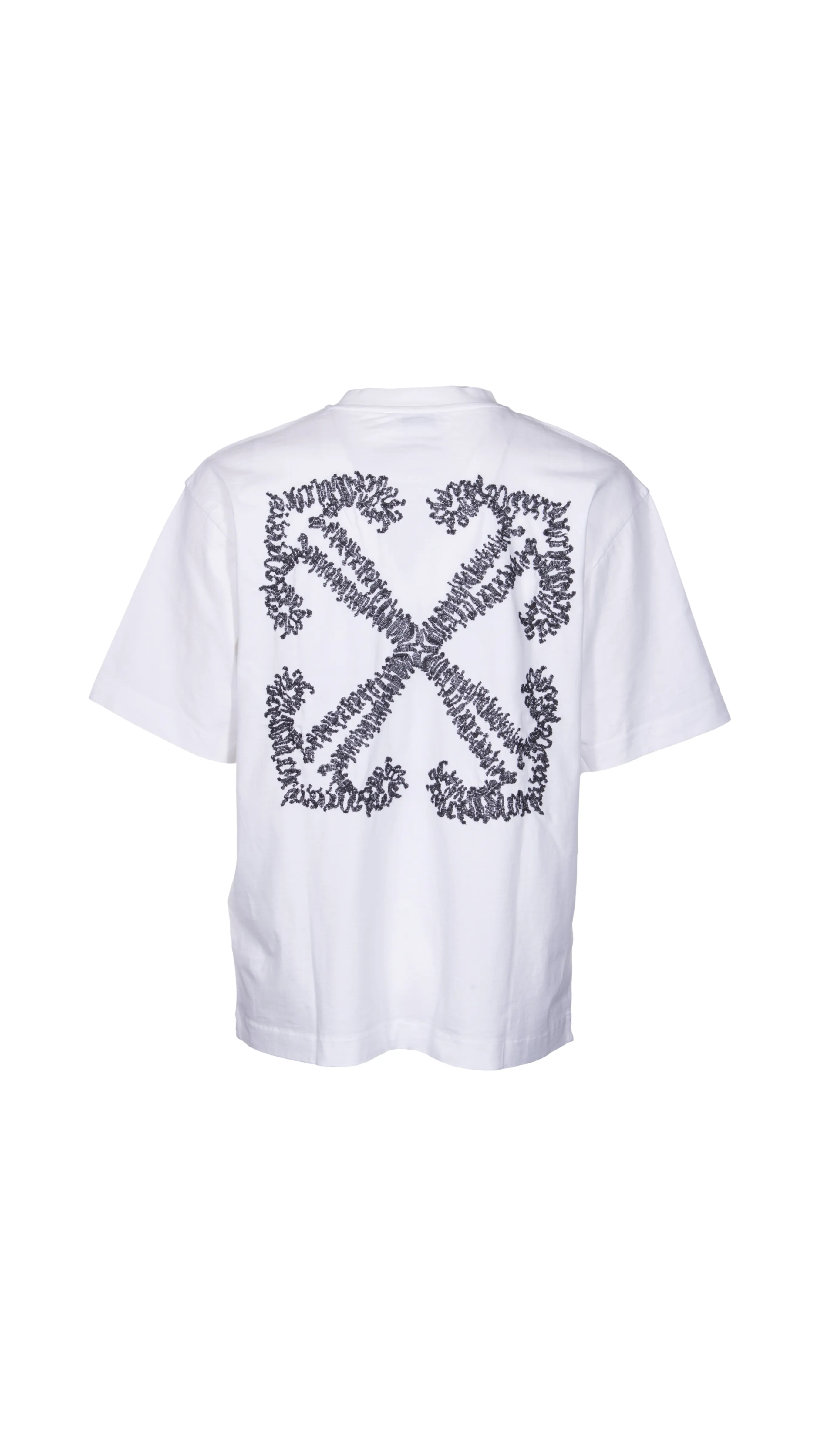 Skateboarding Tee Shirt Design in White with Arrow Print