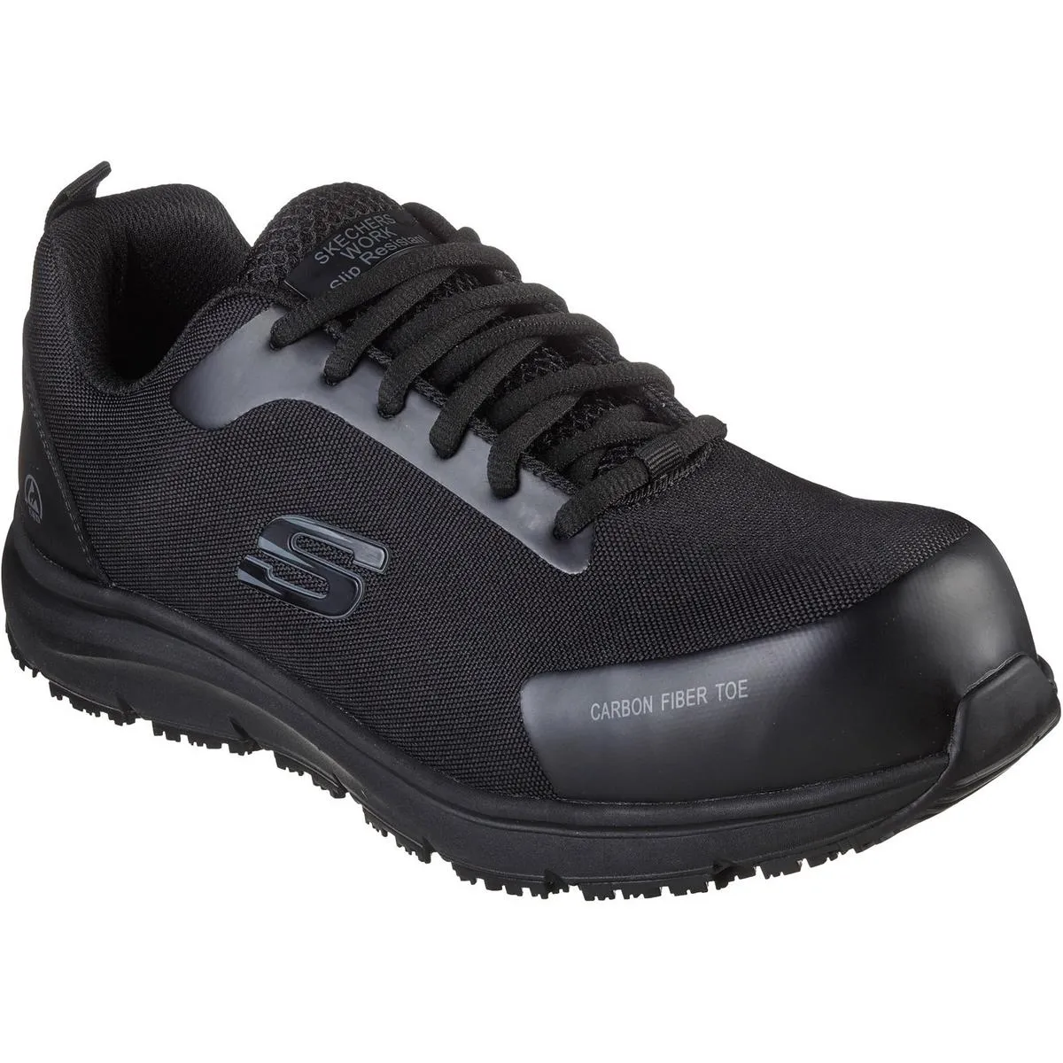 Skechers Workwear Ulmus SR Safety Toe Trainer Black