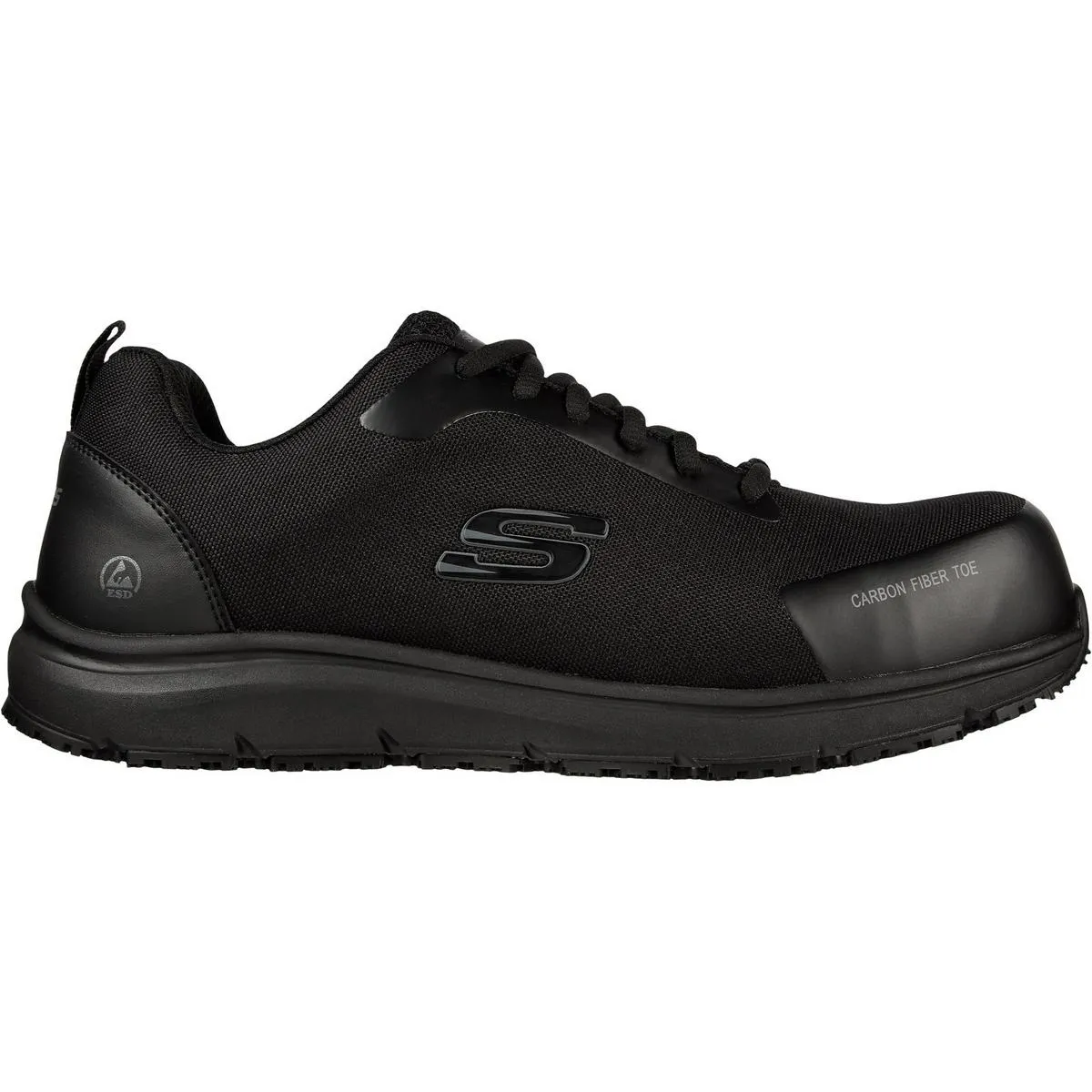 Skechers Workwear Ulmus SR Safety Toe Trainer Black