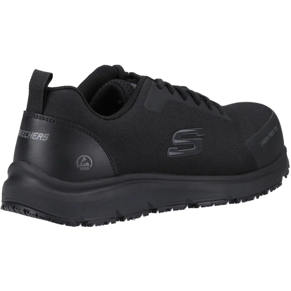 Skechers Workwear Ulmus SR Safety Toe Trainer Black