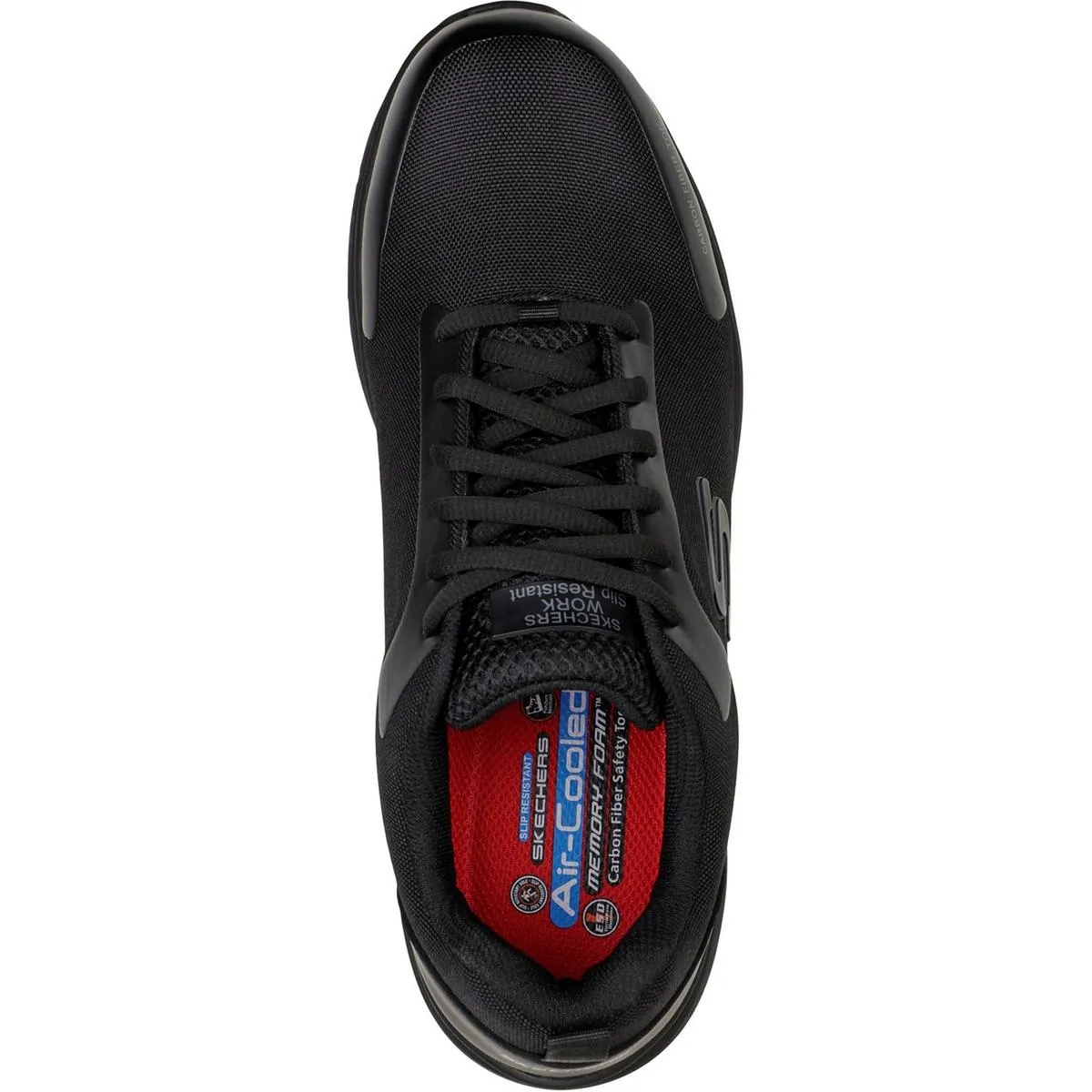 Skechers Workwear Ulmus SR Safety Toe Trainer Black