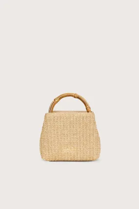 SOLENE MINI CROSSBODY BAG - NATURAL