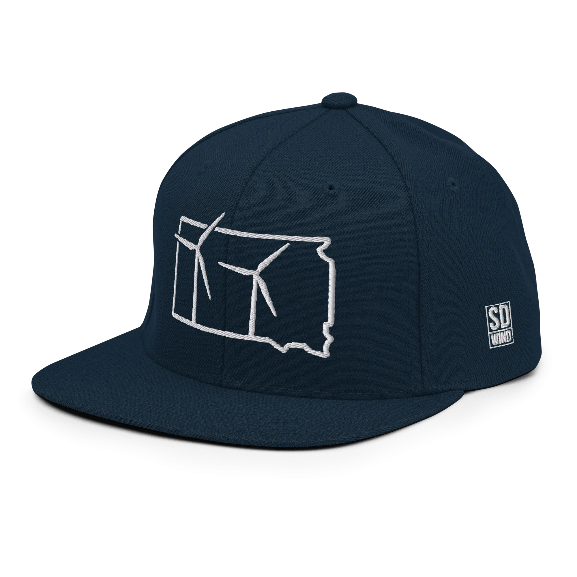 South Dakota Wind Snapback Hat