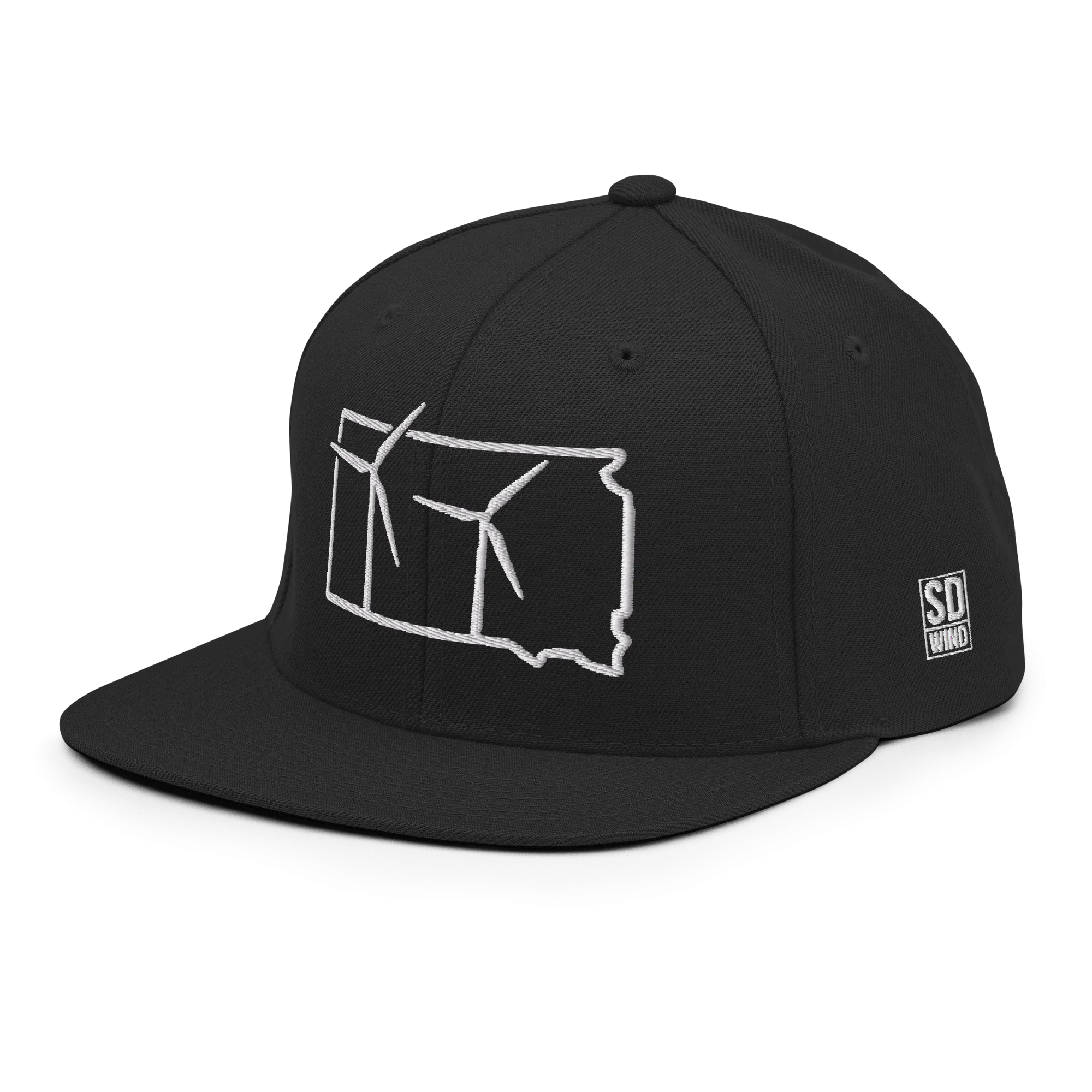 South Dakota Wind Snapback Hat