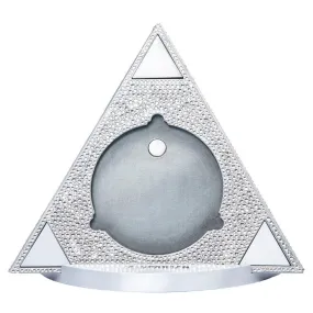 Decorative Delta Plate with Swarovski Crystals - SPARTAN Collection