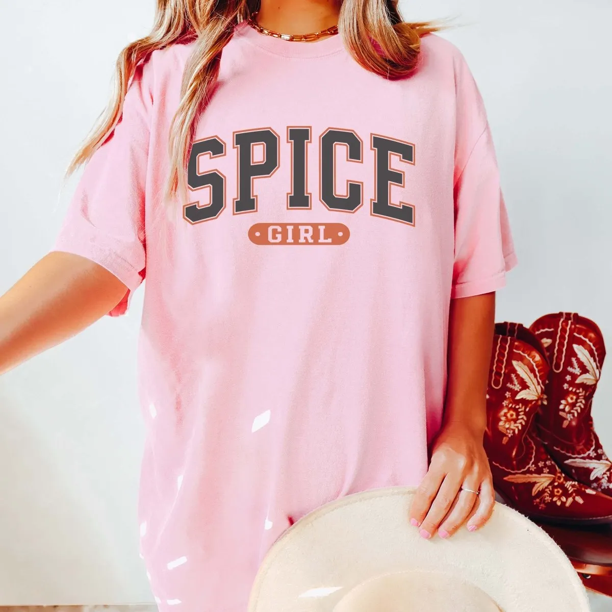 Spice Girl Comfort Color Graphic Tee