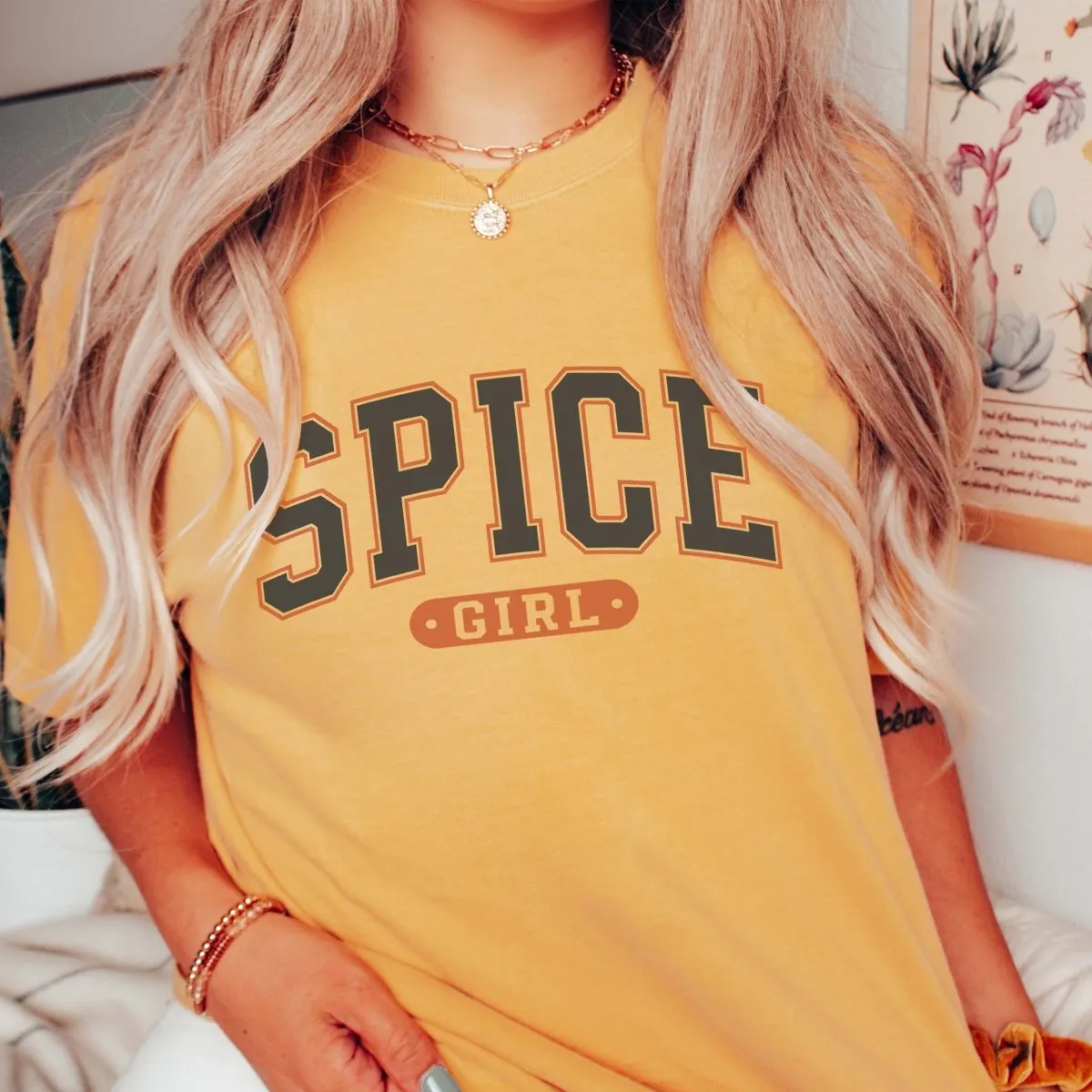 Spice Girl Comfort Color Graphic Tee