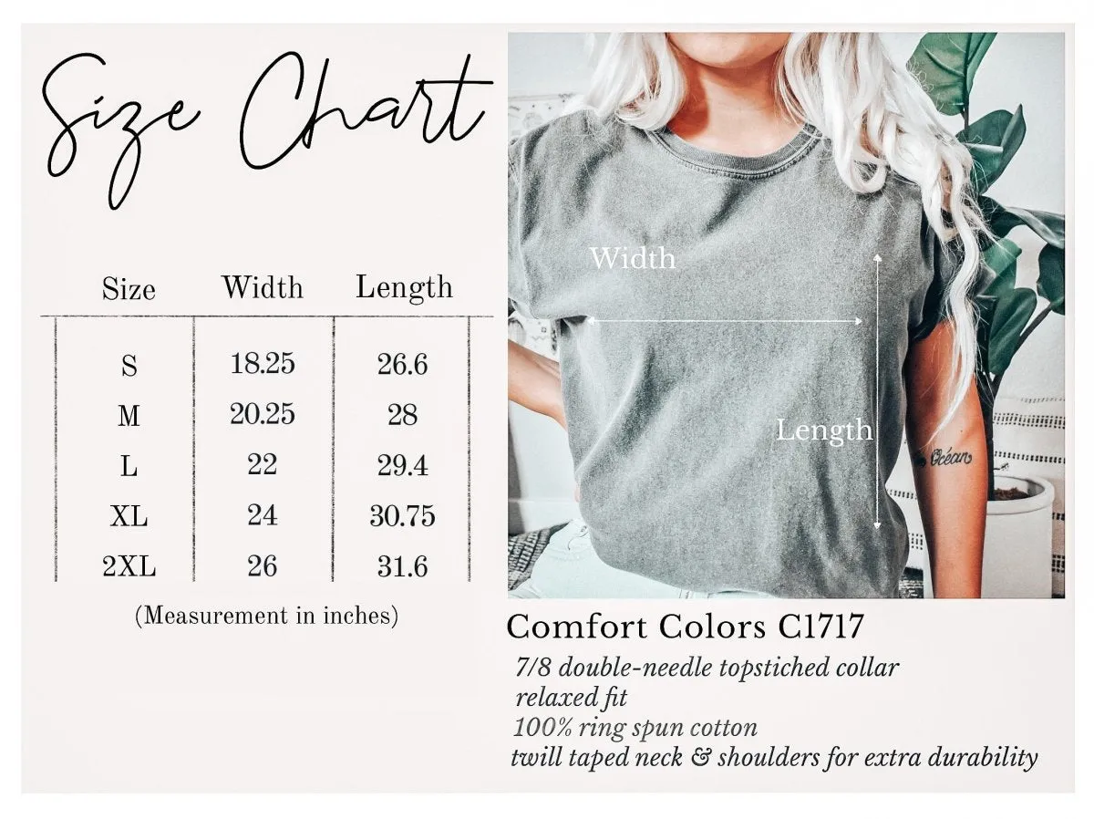 Spice Girl Comfort Color Graphic Tee