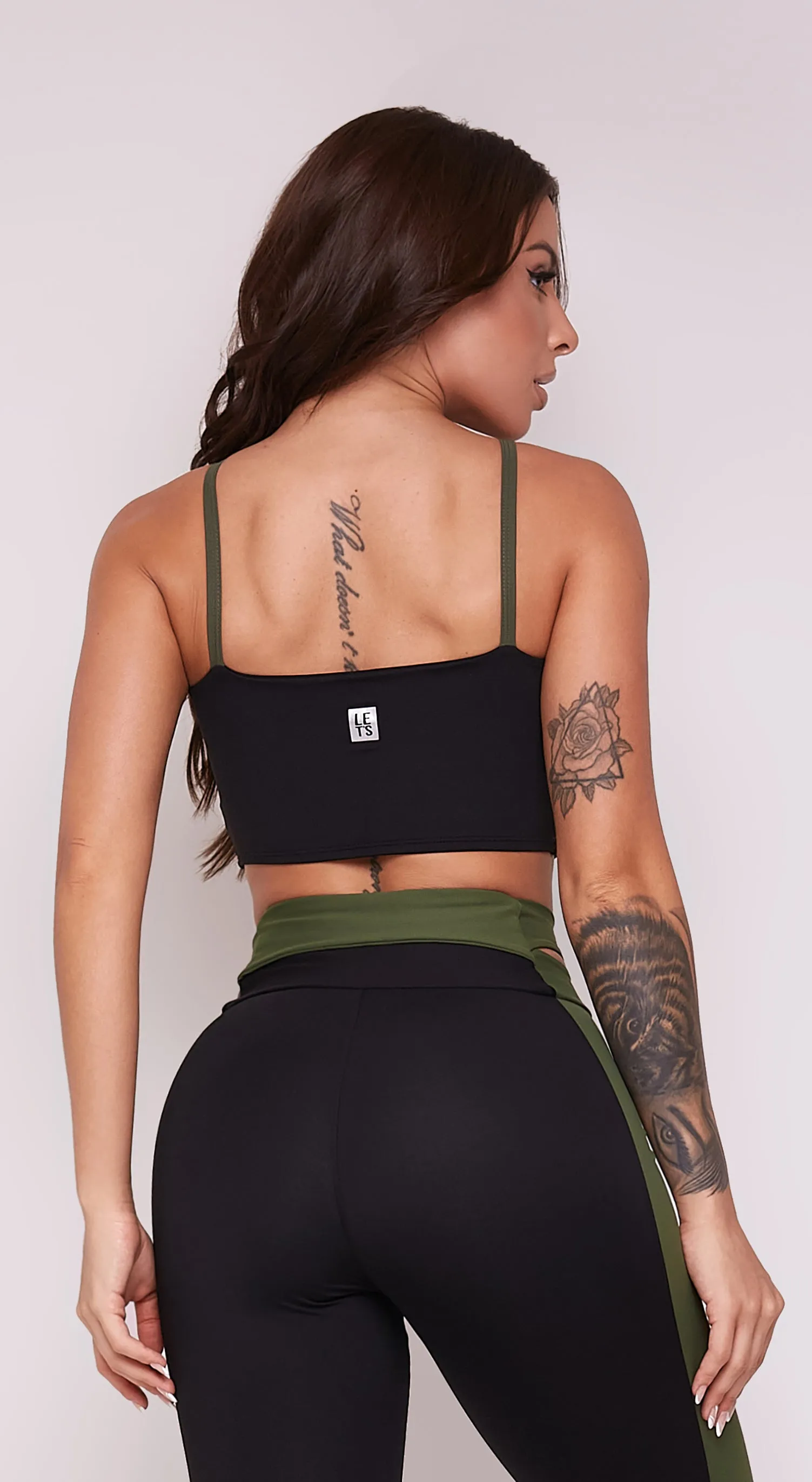 Spirit Bra - Black & Green