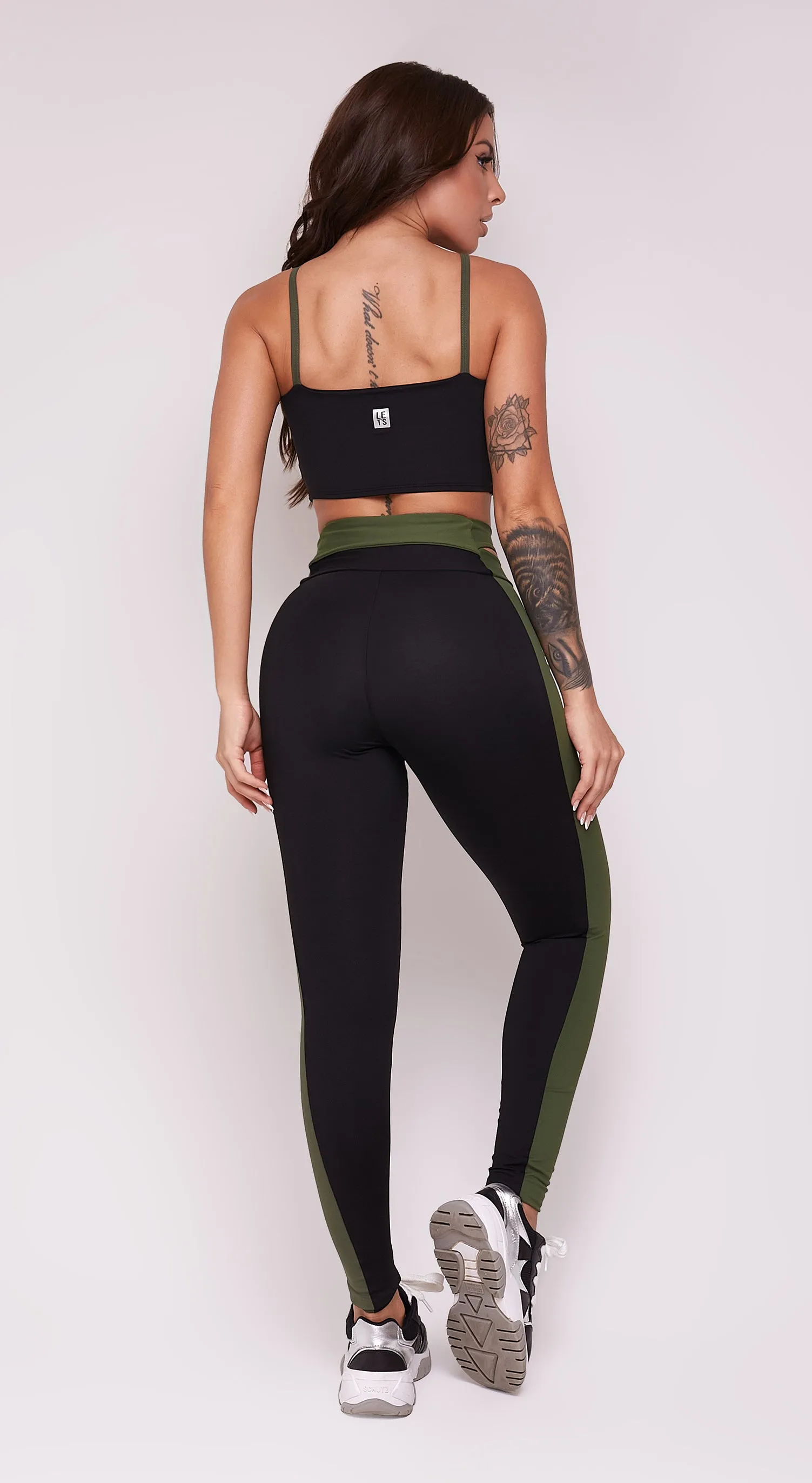 Spirit Bra - Black & Green