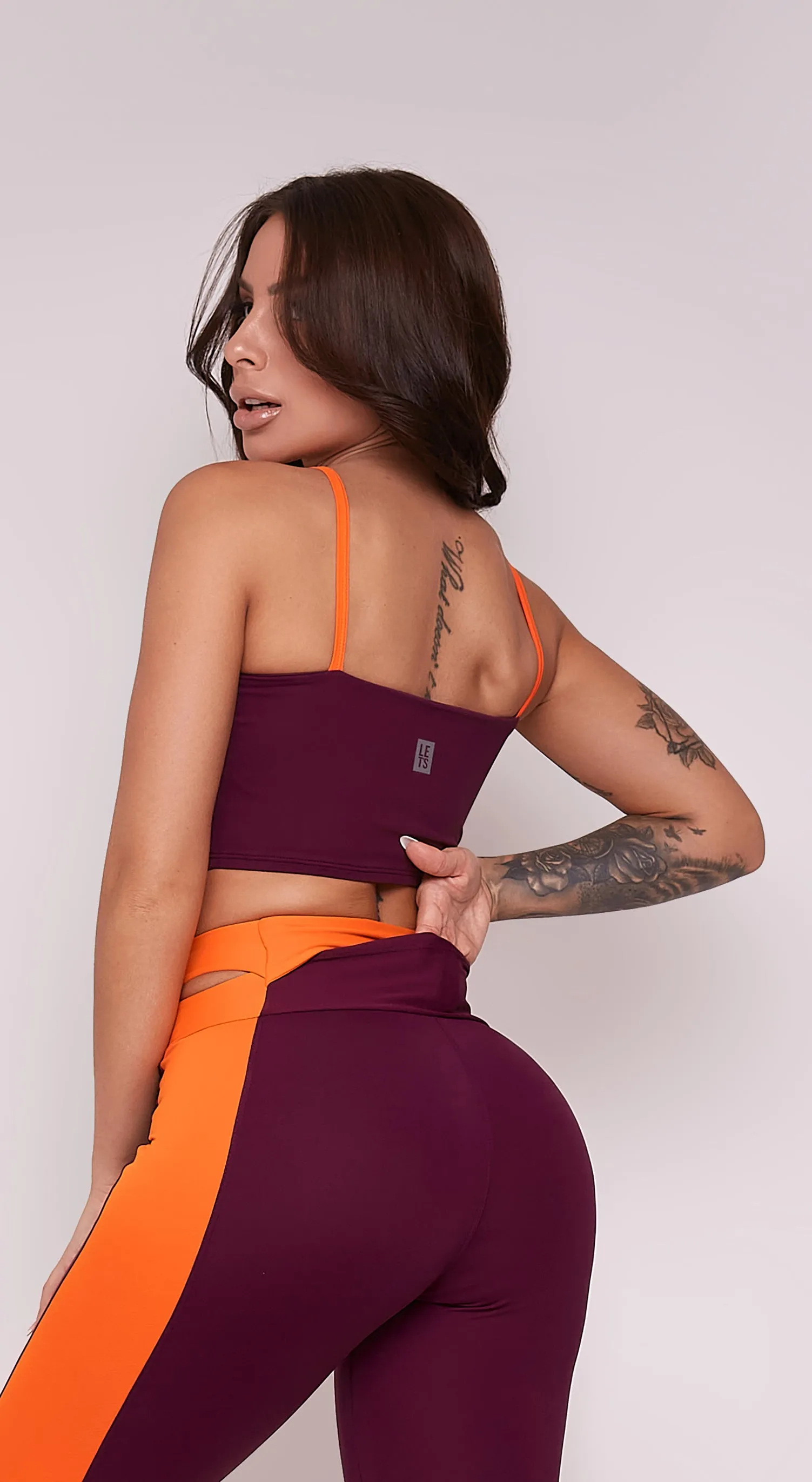 Spirit Bra - Marsala & Orange