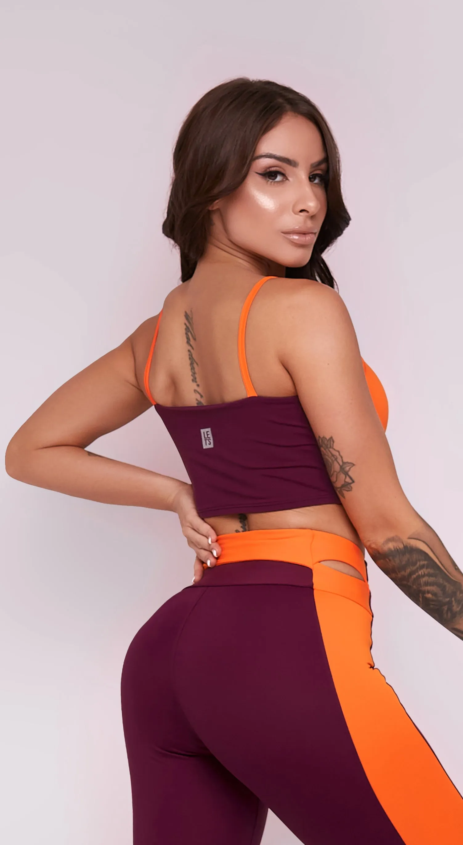 Spirit Bra - Marsala & Orange