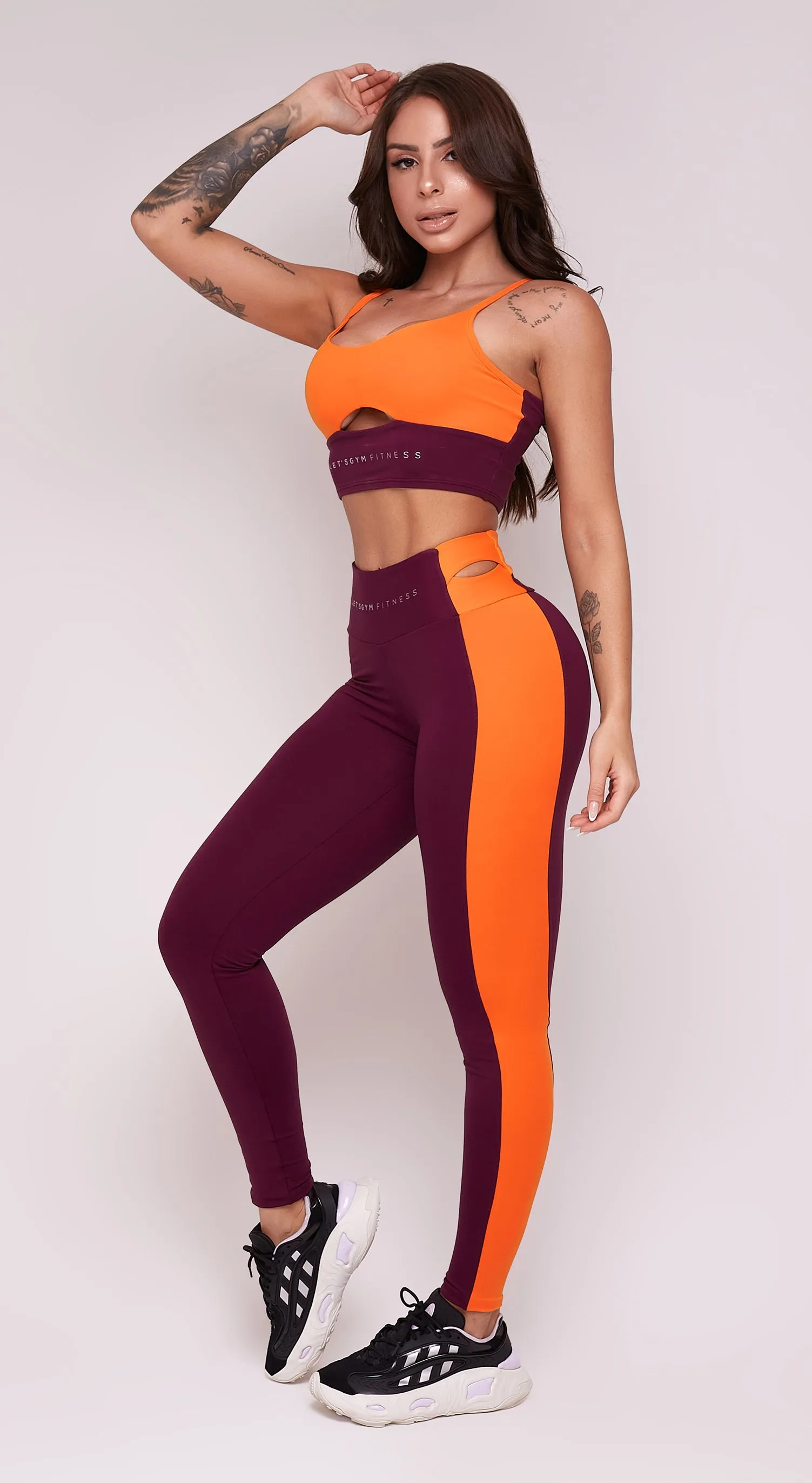 Spirit Bra - Marsala & Orange