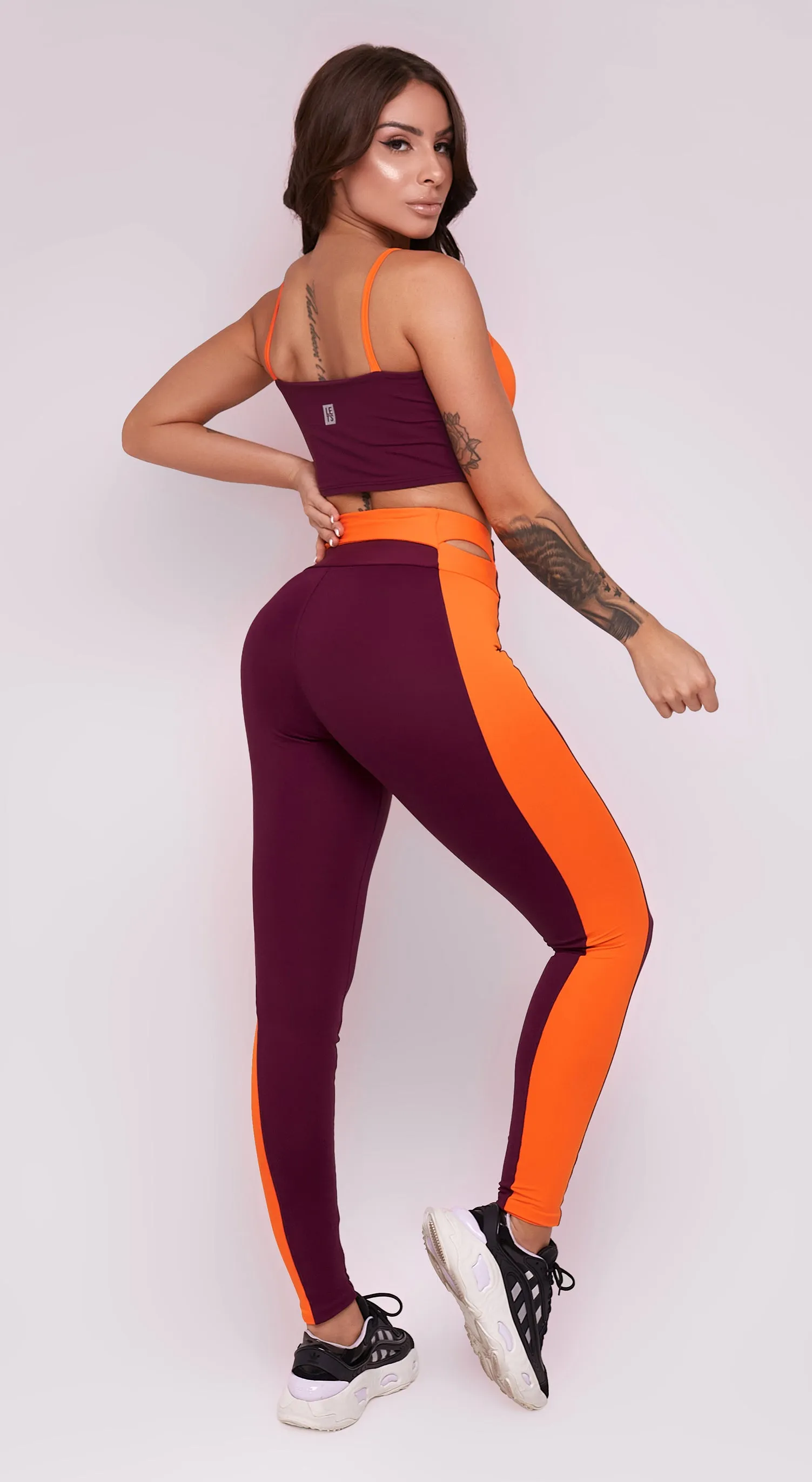 Spirit Bra - Marsala & Orange