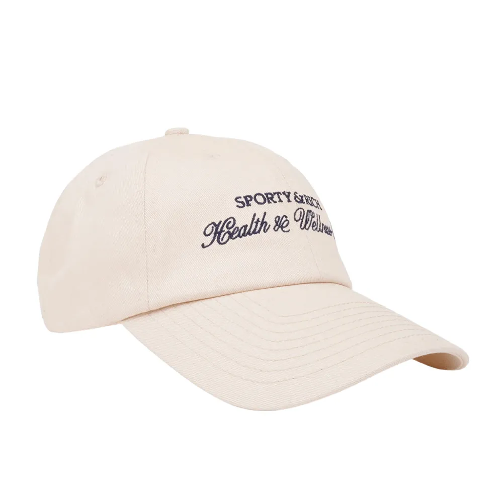 Sporty & Rich H&W Club Embroidered Hat